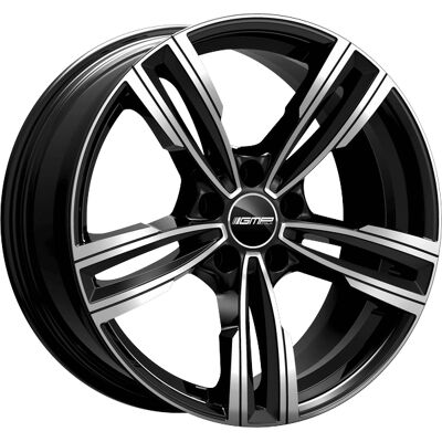 GMP Italia Reven Velg - 17 Inch, Black Diamond - Velg GMP Italia Reven Velg - 17 Inch, Black Diamond - Velg