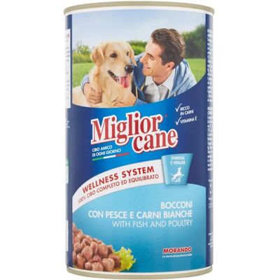 Miglior Cane Cibo per Cani con Pesce e Carni Bianche - 1250g Miglior Cane Cibo per Cani con Pesce e Carni Bianche - 1250g