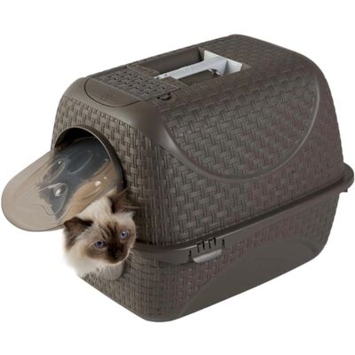 Bama Pet Privé Lettiera per Gatti - Filtro Odori, Portatile, Facile da Montare Bama Pet Privé Lettiera per Gatti - Filtro Odori, Portatile, Facile da Montare