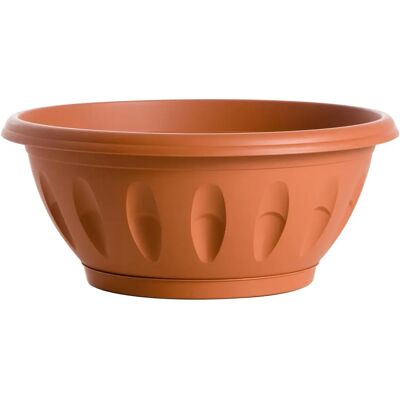 BIGHOUSE IT Pot Alb 60cm avec Soucoupe - Pot - Publicité BIGHOUSE IT Pot Alb 60cm avec Soucoupe - Pot - Publicité