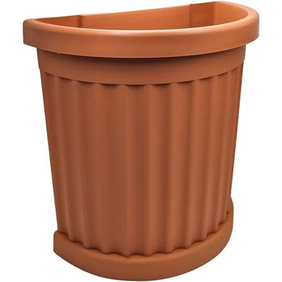 LGVSHOPPING LGVSHOPPING - Maceta Roma de Terracota con Platabanda LGVSHOPPING LGVSHOPPING - Maceta Roma de Terracota con Platabanda