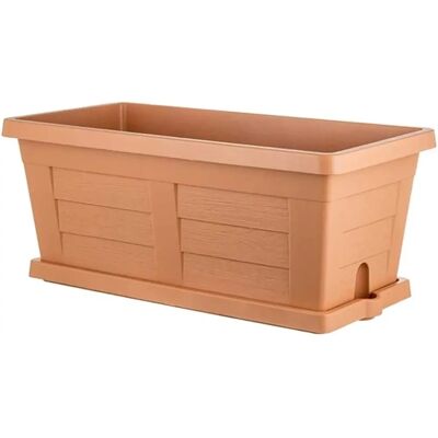 IPERBRIKO - 31180 - Terracotta - 80x40x34 cm - Fioriera IPERBRIKO - 31180 - Terracotta - 80x40x34 cm - Fioriera