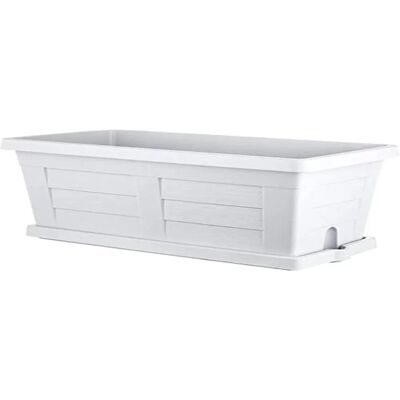 Bama Fioriera effetto legno - 80x40x34cm - Giardino Interno/Esterno Bama Fioriera effetto legno - 80x40x34cm - Giardino Interno/Esterno