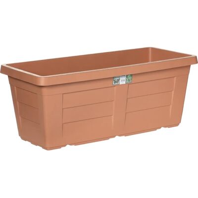 Bama - Fioriera Effetto Legno - 100x44x40 cm - Terracotta Bama - Fioriera Effetto Legno - 100x44x40 cm - Terracotta