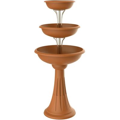 Bama Jardín de Terracota - Fuente de 3 niveles - 50x114cm Bama Jardín de Terracota - Fuente de 3 niveles - 50x114cm