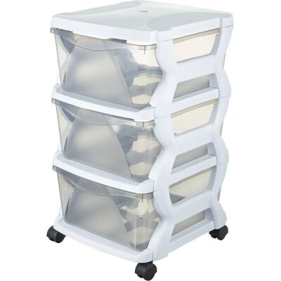 Armadio impilabile Bama Bianco - 36x40x62cm Armadio impilabile Bama Bianco - 36x40x62cm