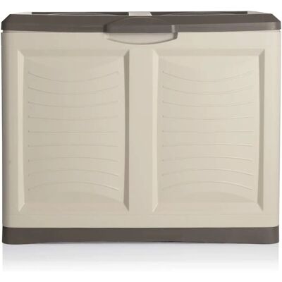 Contenitore di stoccaggio Bama Mettitutto - 200L, Plastica, Beige, Esterno Contenitore di stoccaggio Bama Mettitutto - 200L, Plastica, Beige, Esterno