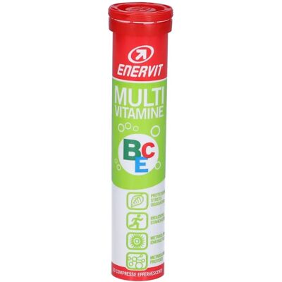 Enervit Multivitamine BCE - 20 Compresse Effervescenti - Supporta Energia & Riduce Stanchezza Enervit Multivitamine BCE - 20 Compresse Effervescenti - Supporta Energia & Riduce Stanchezza