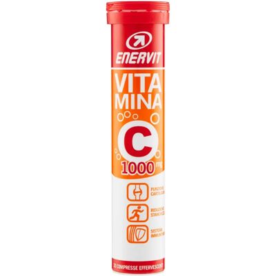 Enervit Marchio Vitamina C 1000 - Supporto immunitario - 20 Compresse effervescenti Enervit Marchio Vitamina C 1000 - Supporto immunitario - 20 Compresse effervescenti