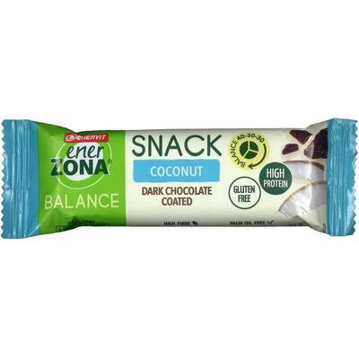 Enervit Marca Modello Barretta Snack Cocco - Proteine, Bilanciato 40-30-30 Enervit Marca Modello Barretta Snack Cocco - Proteine, Bilanciato 40-30-30