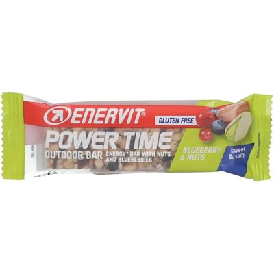Enervit Marchio Power Time Barretta Energetica Arachidi e Mirtilli - Outdoor Enervit Marchio Power Time Barretta Energetica Arachidi e Mirtilli - Outdoor