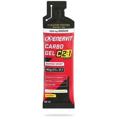 Enervit C2 1 Pro Gel Carbo Limone - Gel Energetico Enervit C2 1 Pro Gel Carbo Limone - Gel Energetico