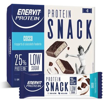 Enervit Enervit Protein Low Sugar Cocco Snack - Snack Proteico Enervit Enervit Protein Low Sugar Cocco Snack - Snack Proteico