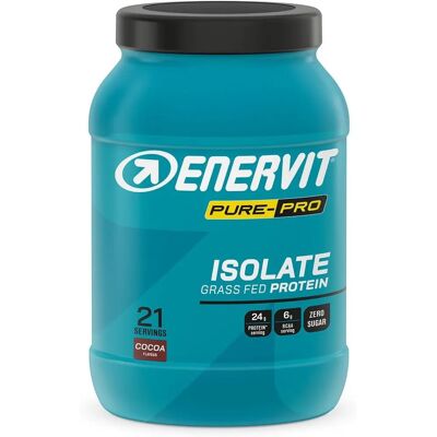 Enervit Pure Pro Isolato di Proteine del Siero di Latte Grass Fed - 630g - Supporto alla Crescita Muscolare Enervit Pure Pro Isolato di Proteine del Siero di Latte Grass Fed - 630g - Supporto alla Crescita Muscolare