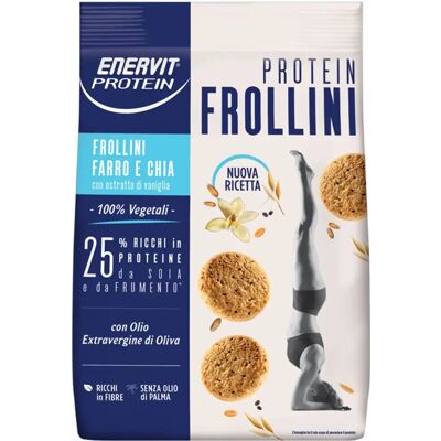 Enervit Protein Frollini Farro & Chia - Biscotti proteici Enervit Protein Frollini Farro & Chia - Biscotti proteici