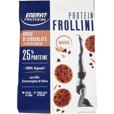 Enervit Protein Frollini Gocce di Cioccolato - Biscotti Enervit Protein Frollini Gocce di Cioccolato - Biscotti