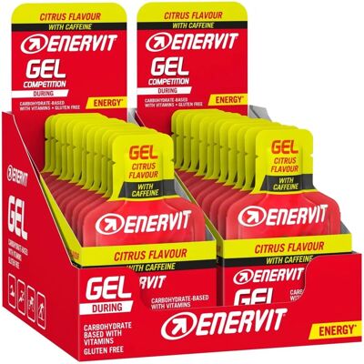 Enervit Marca Modello Gel Energetico Agrumi con Caffeina - 25ml Enervit Marca Modello Gel Energetico Agrumi con Caffeina - 25ml