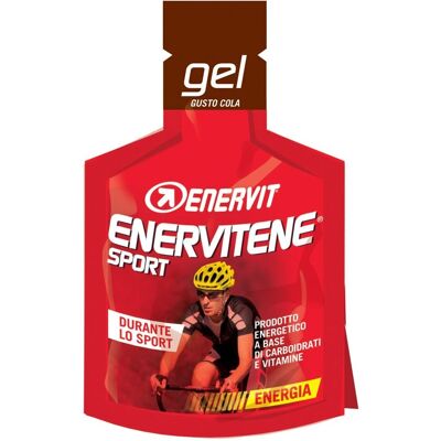 Enervit Marca Modello - Gel Energetico Gusto Cola - Nutrizione Sportiva Enervit Marca Modello - Gel Energetico Gusto Cola - Nutrizione Sportiva