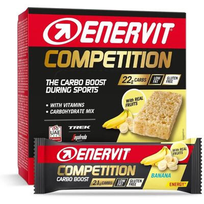 Enervit Barra Energética Competición Plátano Vainilla - Barra Energética Enervit Barra Energética Competición Plátano Vainilla - Barra Energética