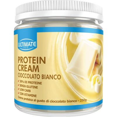 Crema Proteica Ultimate Italia - Cioccolato Bianco, 250g - Prodotto Proteico Crema Proteica Ultimate Italia - Cioccolato Bianco, 250g - Prodotto Proteico