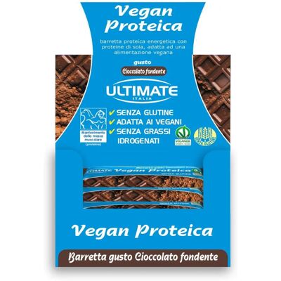 Barre Proteica Vegan Vita Al Top - Cioccolato Fondente - Barretta Proteica Barre Proteica Vegan Vita Al Top - Cioccolato Fondente - Barretta Proteica