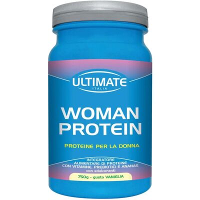 Ultimate Woman Protein Vaniglia - 750g - Integratore proteico per donne Ultimate Woman Protein Vaniglia - 750g - Integratore proteico per donne