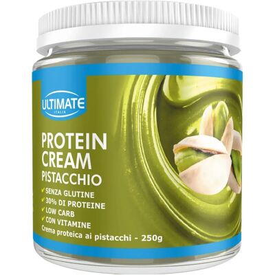 Crema Proteica Pistacchio - Low carb, Senza Glutine - 250g Crema Proteica Pistacchio - Low carb, Senza Glutine - 250g