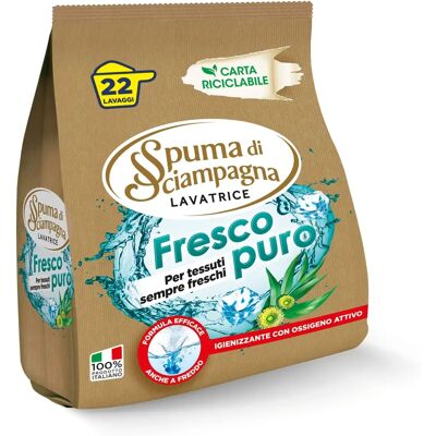 Detersivo in Polvere Spuma di Sciampagna Fresco 22 Misurini - Prodotto per il bucato Detersivo in Polvere Spuma di Sciampagna Fresco 22 Misurini - Prodotto per il bucato