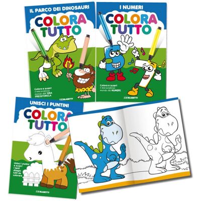 Blasetti 6243 Livre de Colorier - 24 Pages pour Enfants - Publicité Blasetti 6243 Livre de Colorier - 24 Pages pour Enfants - Publicité