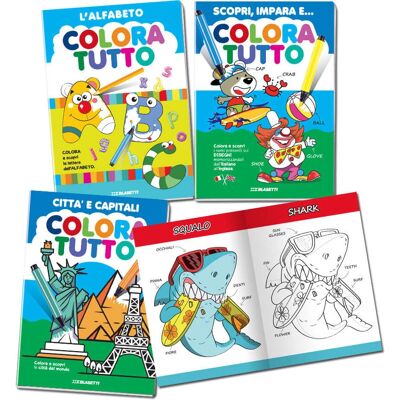Blasetti Livre de Colorier 7701 - Pack de 6 - Publicité Blasetti Livre de Colorier 7701 - Pack de 6 - Publicité