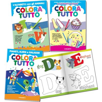Blasetti 7702 - Pages à Colorier - Ligne 5 - Publicité Blasetti 7702 - Pages à Colorier - Ligne 5 - Publicité
