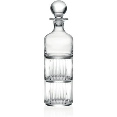 Ensemble Whisky RCR Cristalleria Italiana - Bouteille & 2 Verres - Publicité Ensemble Whisky RCR Cristalleria Italiana - Bouteille & 2 Verres - Publicité