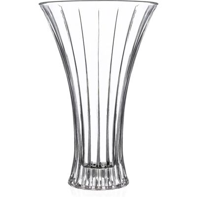 RCR Cristalleria Italiana Vase - Zeitlos, Transparent, 19,5x30 cm RCR Cristalleria Italiana Vase - Zeitlos, Transparent, 19,5x30 cm
