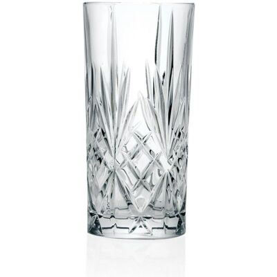 RCR Melodia Set of 6 Highball Glasses - 350ml Transparent RCR Melodia Set of 6 Highball Glasses - 350ml Transparent