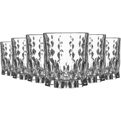 Ensemble de Verres Marylin Luxion - 6 Verres Transparents - Italie - Publicité Ensemble de Verres Marylin Luxion - 6 Verres Transparents - Italie - Publicité