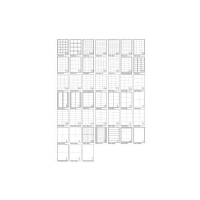 Tico LP4W-10574 Printer Labels - White Tico LP4W-10574 Printer Labels - White