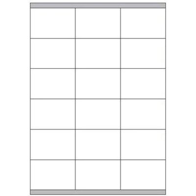 Hojas de Etiquetas Blancas Megastar - 70x48mm - Láser/Tinta Hojas de Etiquetas Blancas Megastar - 70x48mm - Láser/Tinta