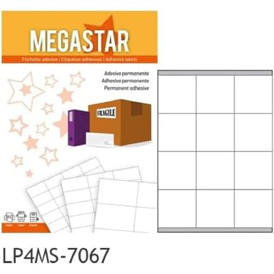 Megastar CF1200 1200 Labels - Label Printer Megastar CF1200 1200 Labels - Label Printer