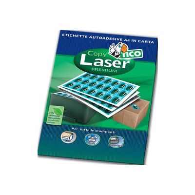 Étiquettes laser blanches Tico - 1500 pcs - 70x50.8mm - Auto-adhésives Étiquettes laser blanches Tico - 1500 pcs - 70x50.8mm - Auto-adhésives
