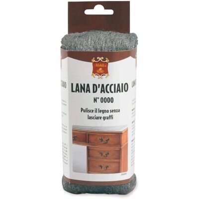 GUBRA Lana d'acciaio GS0760 - Lucidatura e Incollaggio - 100g GUBRA Lana d'acciaio GS0760 - Lucidatura e Incollaggio - 100g