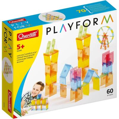 Quercetti Amarillo Building Playform - Juguete Educativo Quercetti Amarillo Building Playform - Juguete Educativo