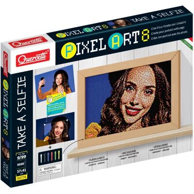 Quercetti Pixel Art Selfie - Kreatives Mosaik-Set Quercetti Pixel Art Selfie - Kreatives Mosaik-Set