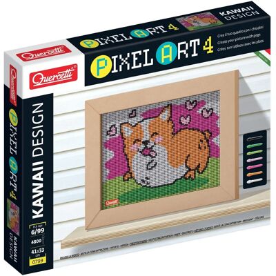 Quercetti Pixel Art Kawaii 4 Corgi Kirakó Quercetti Pixel Art Kawaii 4 Corgi Kirakó