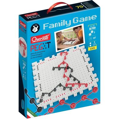 Gioco Famiglia Quercetti Pegxt - Gioco di Strategia per 2 Giocatori Gioco Famiglia Quercetti Pegxt - Gioco di Strategia per 2 Giocatori