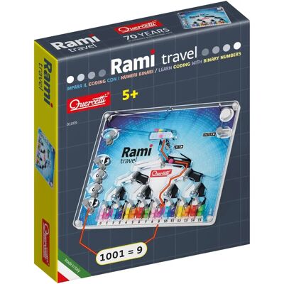 Quercetti Rami Oktató Játék - Bináris Számok Puzzle Quercetti Rami Oktató Játék - Bináris Számok Puzzle