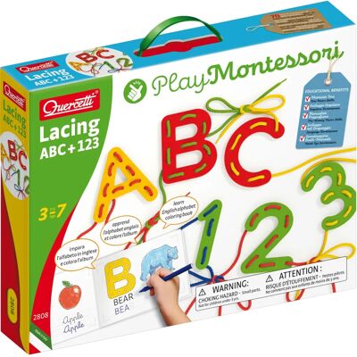 Quercetti Modell: ABC+123 - Lernset Quercetti Modell: ABC+123 - Lernset