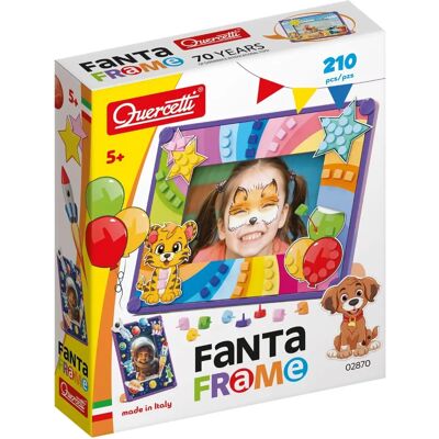 Quercetti Fantaframe Mehrfarbig - Personalisierter Bilderrahmen - 210dlg. Quercetti Fantaframe Mehrfarbig - Personalisierter Bilderrahmen - 210dlg.
