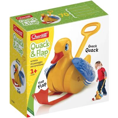 Quercetti Quack & Flap Laufente - Laufspielzeug Quercetti Quack & Flap Laufente - Laufspielzeug