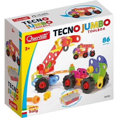 Quercetti Tecno Jumbo Konstruktionsspielzeug - Pädagogisch & Kreativ Quercetti Tecno Jumbo Konstruktionsspielzeug - Pädagogisch & Kreativ