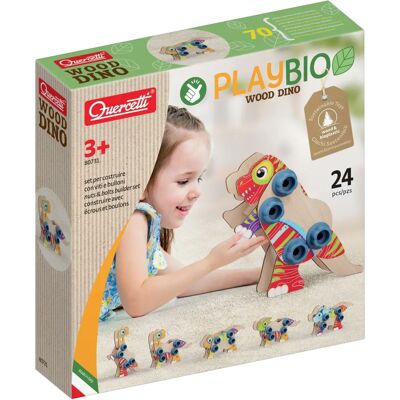 Quercetti 80731 Jouet Éducatif Dino en Bois - Dinosaures en Bois - Publicité Quercetti 80731 Jouet Éducatif Dino en Bois - Dinosaures en Bois - Publicité